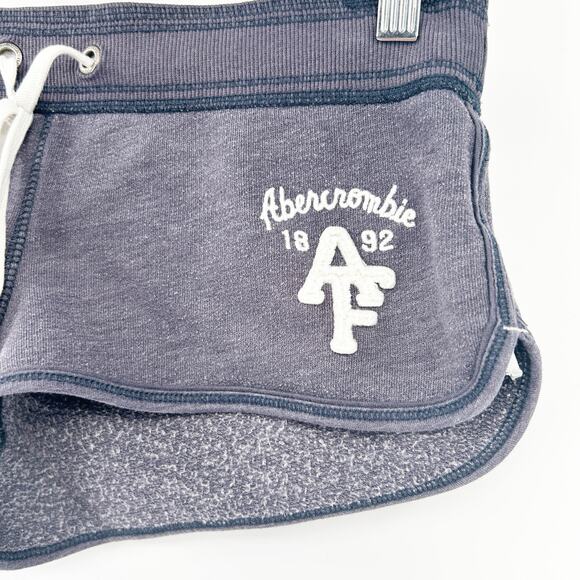 Abercrombie & Fitch A&F Womens Y2K 2000s Micro Pull On Low Rise Lounge Shorts S - Picture 2 of 6